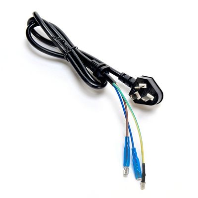 CCC Standard 3 Pin Laptop Cord de alimentación Ac Australia Cable de alimentación H05vv-f Au Ac Cable de alimentación 16A 250V personalizado Negro