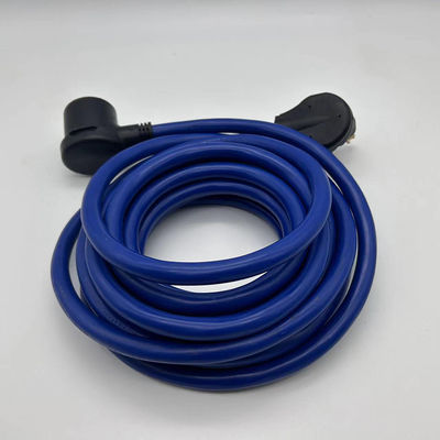 Blue Heavy Duty 110V Nema 3 Pin 10-50P Plug STJW 3/14 3/12 3/10 AWG 10-50R Cordón de extensión para uso en el exterior