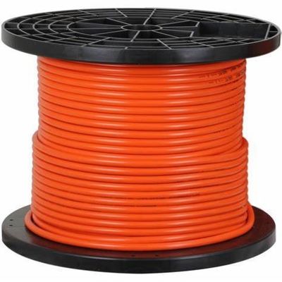 Construcción VDE aprobado H05V-U núcleo único 1x 0,75mm2 PVC cable eléctrico con conductor de cobre sólido