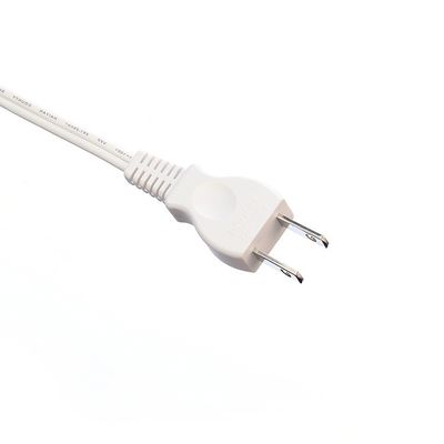 125V 7A/12A/15A PSE Certificado estándar japonés de 2 polos planos enchufe para electrodomésticos de extensión de cable de venta superior
