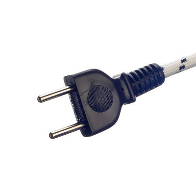 2 cordón de suministro de energía para el cable eléctrico de vapor de hierro VDE/SNI/KC