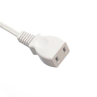 125V 7A/12A/15A PSE Certificado estándar japonés de 2 polos planos enchufe para electrodomésticos de extensión de cable de venta superior
