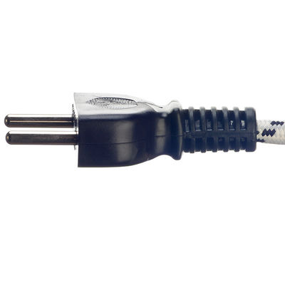 2 cordón de suministro de energía para el cable eléctrico de vapor de hierro VDE/SNI/KC