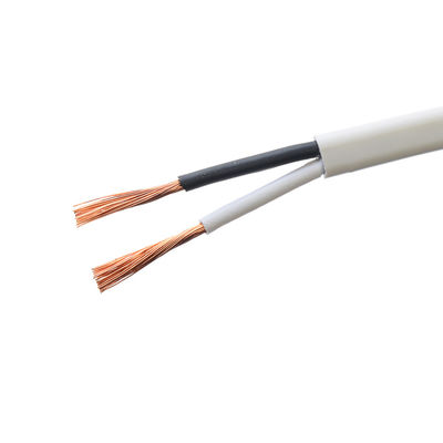 2 núcleo 2x0.5mm2 VDE H03VVH2-F chaqueta de PVC de baja tensión cable de alimentación para el hogar aislado sin oxígeno cable de cobre calefacción