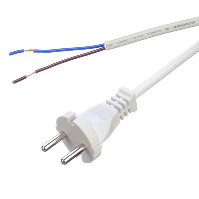 1.8M SNI 2 Pin Prong Eu Cable de alimentación eléctrica Cable de alimentación eléctrica para el hogar