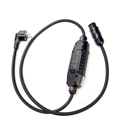 Home Voltage Rate 16A/250V Angled Schuko Plugs And Sockets With Betteri BC01 Connector