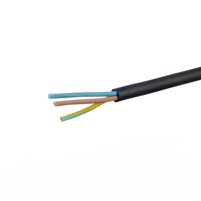 Resistencia al fuego H05rn f Cables flexibles aislados de caucho con cable de cobre con certificación KC y resistencia a 60 °C