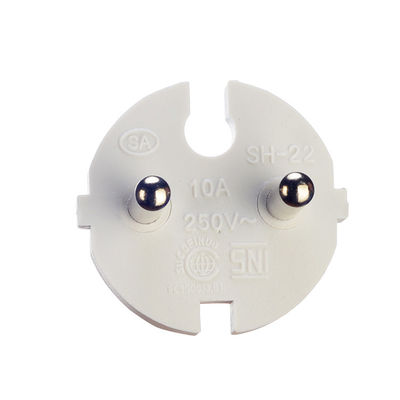 Computadora de escritorio H05vv Cable Mit Schukostecker SNI Certificado Ac Cordón de alimentación 2 pines Eu 1,5m con material de chaqueta de goma