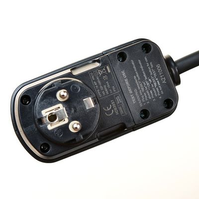 H07RN-F Envuelva de caucho con conector Betteri BC01 y caja de protección contra fugas de enchufe Schuko 16A