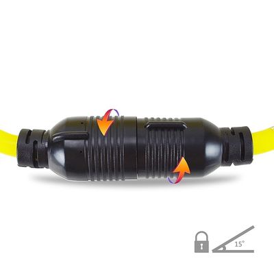 ETL Listado 3 puntas 30 Amp generador Cordón 25 pies de trabajo pesado NEMA L5-30P/L5-30R 10 Gauge 125V SJTW bloqueo generador Cordón de extensión