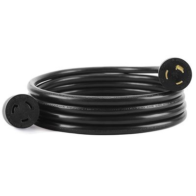 Cordón de alimentación de CA 50FT ETL NEMA 6-20 Cordón de extensión 6-20P a 6-20R para EV móvil Nivel 2 de carga de carga pesada 250V 20A