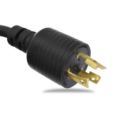 Cordón de alimentación de CA 50FT ETL NEMA 6-20 Cordón de extensión 6-20P a 6-20R para EV móvil Nivel 2 de carga de carga pesada 250V 20A