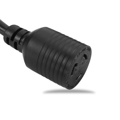 Cordón de alimentación de CA 50FT ETL NEMA 6-20 Cordón de extensión 6-20P a 6-20R para EV móvil Nivel 2 de carga de carga pesada 250V 20A