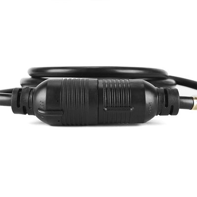 30Amp 3750 Watts 25 pies de trabajo pesado NEMA L6-30P / 6-30R 3 puntas 10 generador de calibre de bloqueo de cable de extensión con organizador de alambre