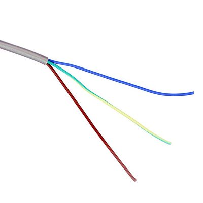 450v H05VV-F 3X0.75MM2 Cable de alimentación de enchufe de 3 fases para Sudáfrica SABS Cobre sin oxígeno gris