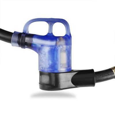 30Amp Cordón de extensión de RV de trabajo pesado 10 AWG ETL Listado de 50 pies TT-30P a TT-30R con indicador LED y diseño fácil de desconectar