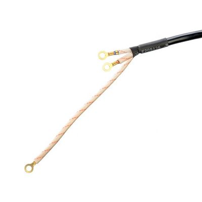 VDE Cable de alimentación de repuesto para taladro de uñas 3500 K Cabo de alimentación de resorte de extremo abierto PVC / aislamiento de caucho