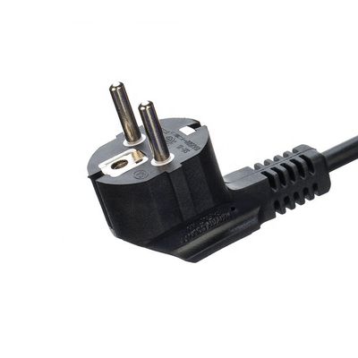VDE Cable de alimentación de repuesto para taladro de uñas 3500 K Cabo de alimentación de resorte de extremo abierto PVC / aislamiento de caucho