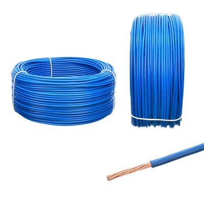 Seguro y duradero 1.5mm 2.5mm 4mm 6mm cables de casa flexible de cobre con 100M de embalaje en alambre de cobre sólido