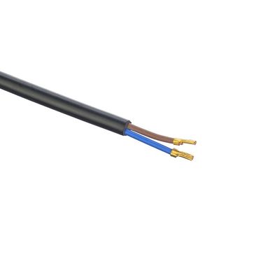 Material de conductor de cobre sin oxígeno 2.5A Brasil 2 cables de alimentación de enchufe redondo para electrodomésticos