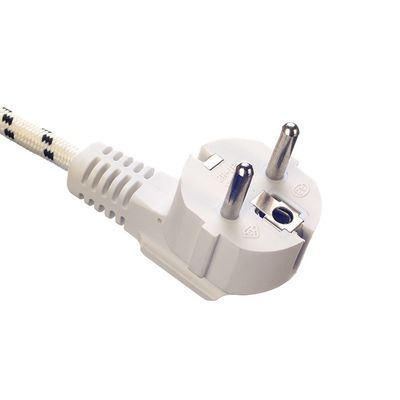 Aislamiento del cable de extensión del cable de alimentación de la norma VDE de PVC/Caucho 16A/250V para electrodomésticos