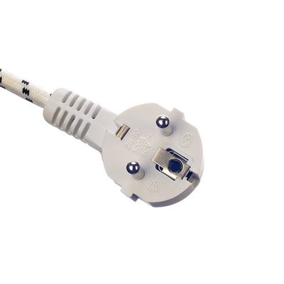 Aislamiento del cable de extensión del cable de alimentación de la norma VDE de PVC/Caucho 16A/250V para electrodomésticos