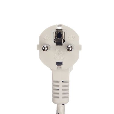Aislamiento del cable de extensión del cable de alimentación de la norma VDE de PVC/Caucho 16A/250V para electrodomésticos