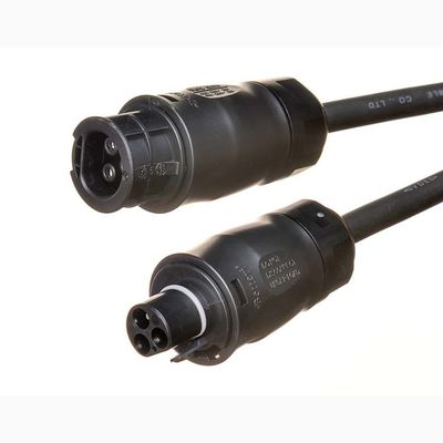16A/250V Corriente/Voltaje H07RN-F 3X1.5MM2 Cable de caucho Schuko Plug IP44 a BC05 Conector para microinversor único