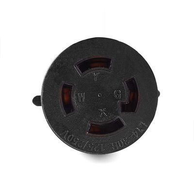NEMA 6-50P estándar de enchufe de EE.UU. Hombre a NEMA L14-30R Adaptador de enchufe de soldador femenino 250V de cable de extensión con enchufe bloqueado de 3 puntas