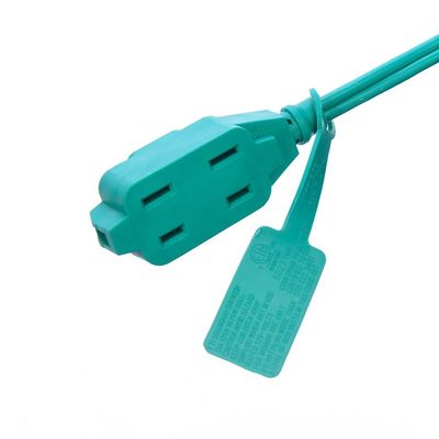 longitud personalizada NEMA Tipo de extremo femenino Cordón de alimentación American SA ETL Cordón de extensión certificado para aplicaciones interiores y exteriores