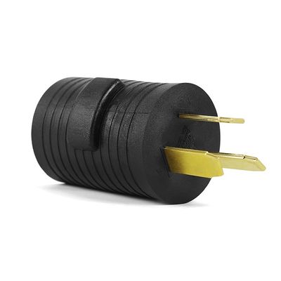 20A Corriente nominal NEMA 14-30P a 10-50R 30 Amp Enchufe masculino a 50 Amp Adaptador de receptáculo femenino para generador de soldador secador