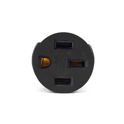 20A Corriente nominal NEMA 14-30P a 10-50R 30 Amp Enchufe masculino a 50 Amp Adaptador de receptáculo femenino para generador de soldador secador