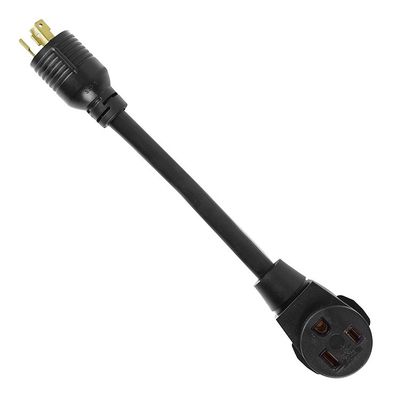 NEMA L6-30P Hombre a 6-50R Mujer 30Amp a 50Amp Cable de extensión de trabajo pesado para soldadores y equipos de alta potencia
