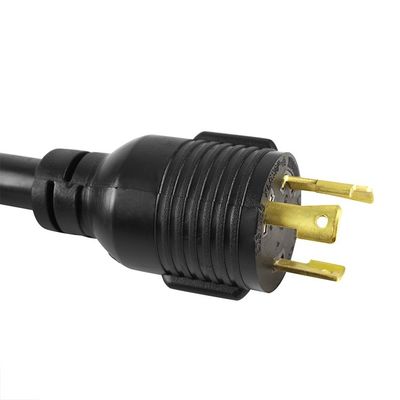 NEMA L6-30P Hombre a 6-50R Mujer 30Amp a 50Amp Cable de extensión de trabajo pesado para soldadores y equipos de alta potencia