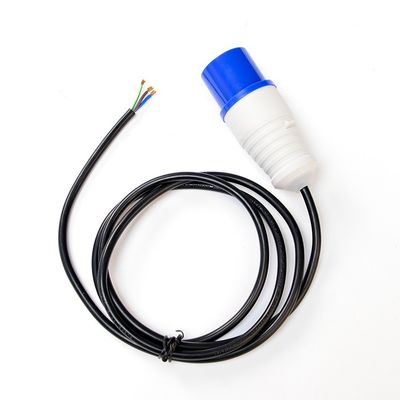 3M EU Cable de alimentación recableable 16A 3P IP44 Interiores y exteriores a prueba de polvo Cable de conexión industrial a prueba de agua H05VV-F 3X1.5MM VDE