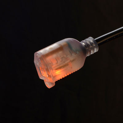 250V Nivel 12/3 50 pies de resistencia al agua de carga pesada del cable de extensión con el indicador iluminado extremo desnudo conductor de cobre en cadena