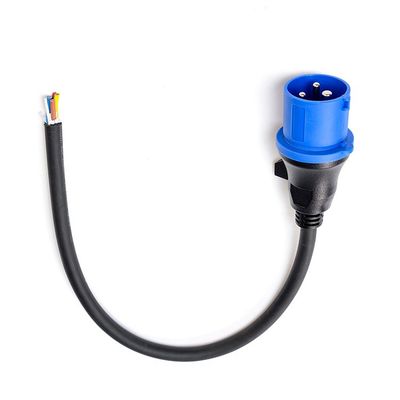 Material de conductor de cable de cobre de oxígeno Cable de cargador de EV para vehículos eléctricos europeos 16A/32A 11kw 450v 750V LSZH TUV