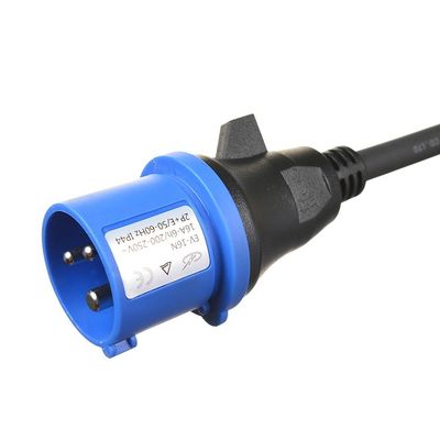 Material de conductor de cable de cobre de oxígeno Cable de cargador de EV para vehículos eléctricos europeos 16A/32A 11kw 450v 750V LSZH TUV