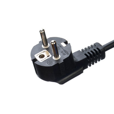 Enchufe eléctrica Cable negro Kema-keur H05vv-f 3 cordón de extensión de punta para cocina de viaje con solución personalizada de extremo abierto
