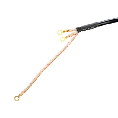 Enchufe eléctrica Cable negro Kema-keur H05vv-f 3 cordón de extensión de punta para cocina de viaje con solución personalizada de extremo abierto