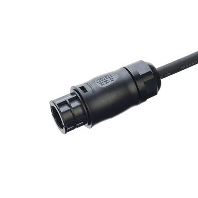 Adaptador de baja tensión Schuko Betteri Bc01 Cable de alimentación femenino y masculino Cable de células solares Cable de 5 metros Cable para el balcón del hogar Sistema solar