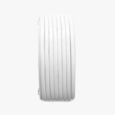 VDE Flat H05VVH2-F 300/500V Flexible de 2 núcleos de cable de cobre conductor para electrodomésticos cable de alimentación eléctrica en blanco