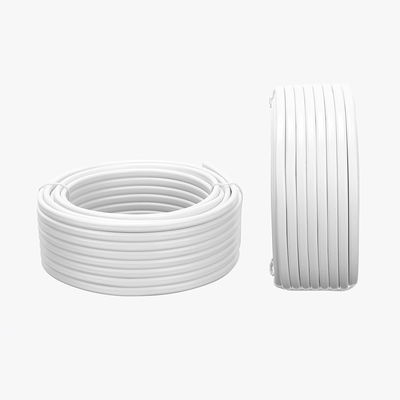 VDE Flat H05VVH2-F 300/500V Flexible de 2 núcleos de cable de cobre conductor para electrodomésticos cable de alimentación eléctrica en blanco