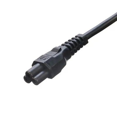Material del conductor Cable de alimentación de 3 puntas de cobre enlatado 220 voltios 16a Eu Enchufe Cee7/7 Enchufe con cables de alimentación de terminal de acción Eu C5
