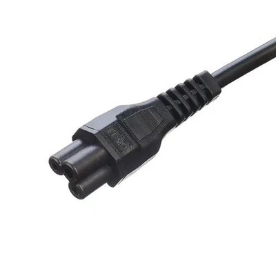 Material del conductor Cable de alimentación de 3 puntas de cobre enlatado 220 voltios 16a Eu Enchufe Cee7/7 Enchufe con cables de alimentación de terminal de acción Eu C5