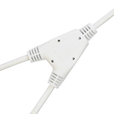 Certificado SNI 2 pin con conexión a tierra Schuko enchufe a 2XC13 Femenino tipo Y splitter cable de alimentación cable de extensión SNI 250V/16A