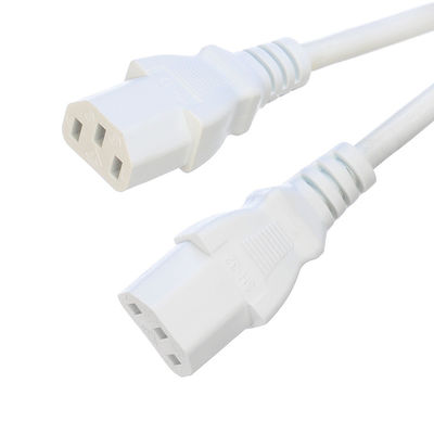 Certificado SNI 2 pin con conexión a tierra Schuko enchufe a 2XC13 Femenino tipo Y splitter cable de alimentación cable de extensión SNI 250V/16A