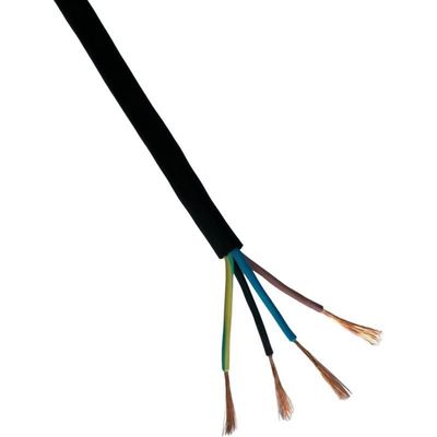 VDE Approved 60227 IEC 52 RVV Modular Electrical Power Cable 4x0.75 for Homes