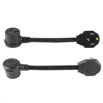 NEMA resistente 10-50P a 14-30R 3 puntas a 4 puntas 50Amp a 30Amp 120V / 240V soldador secador de RV Cordón de potencia de extensión para RV Camper Generator