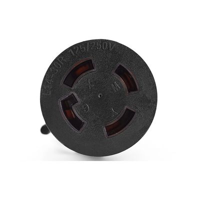 Adaptador de 30 Amp 4 Prong a 3 Prong Lock 10 Gauge Cordón de soldador de energía Adaptador ETL Listado NEMA L14-30P Hombre a NEMA L6-30R Hembra